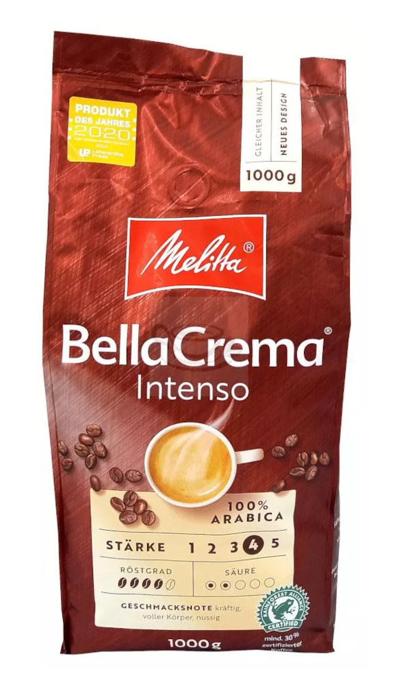 Melitta BellaCrema Intenso hela kaffebönor 1000g
